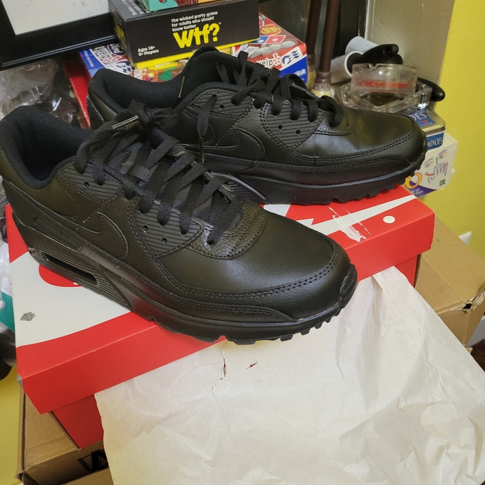 Nike Air Max 90 ltr Size 12 Black